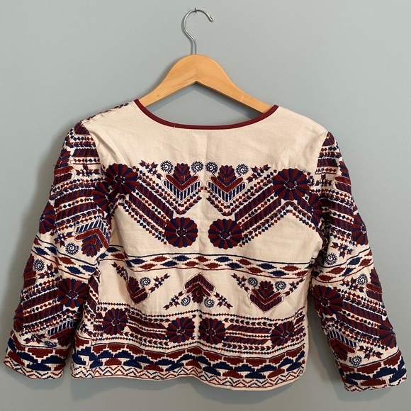 Anthropologie embroidered jacket - Picture 2 of 2